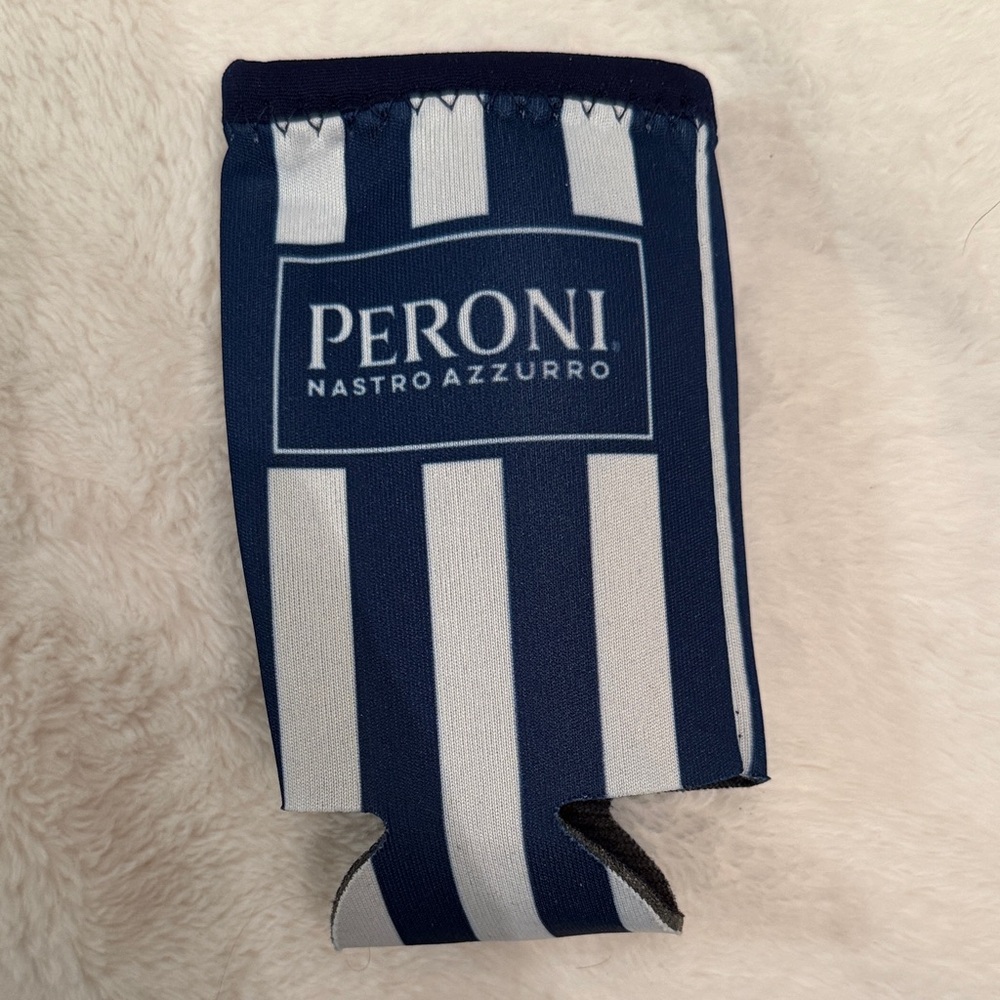 Blue and White Bottle Holder